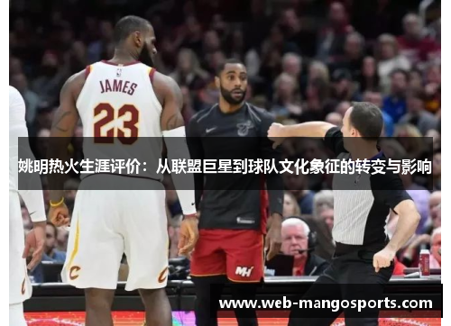 姚明热火生涯评价：从联盟巨星到球队文化象征的转变与影响