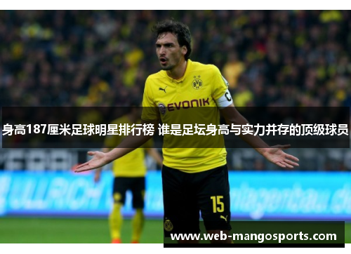 身高187厘米足球明星排行榜 谁是足坛身高与实力并存的顶级球员
