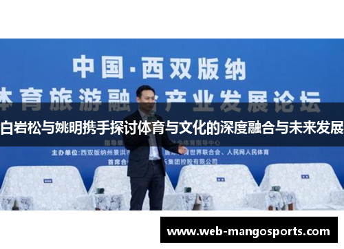 白岩松与姚明携手探讨体育与文化的深度融合与未来发展